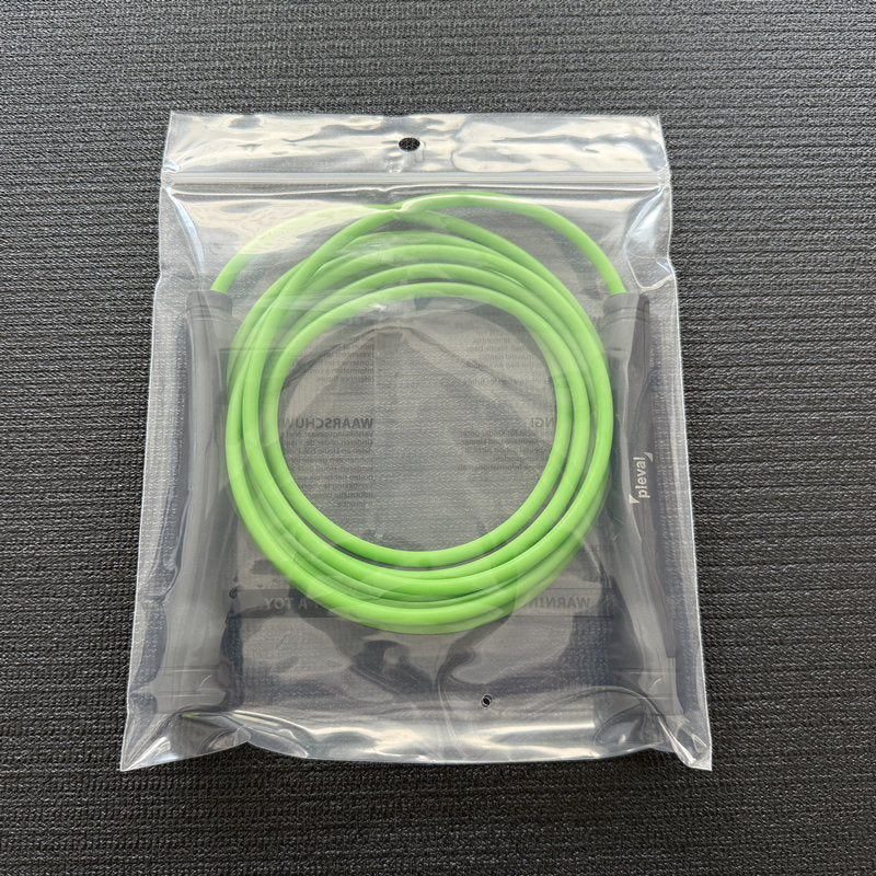 5.0mm short handle skipping rope racing anti-slip high school entrance examination training fitness sports rope PVC fancy rope manufacturer skipping rope
