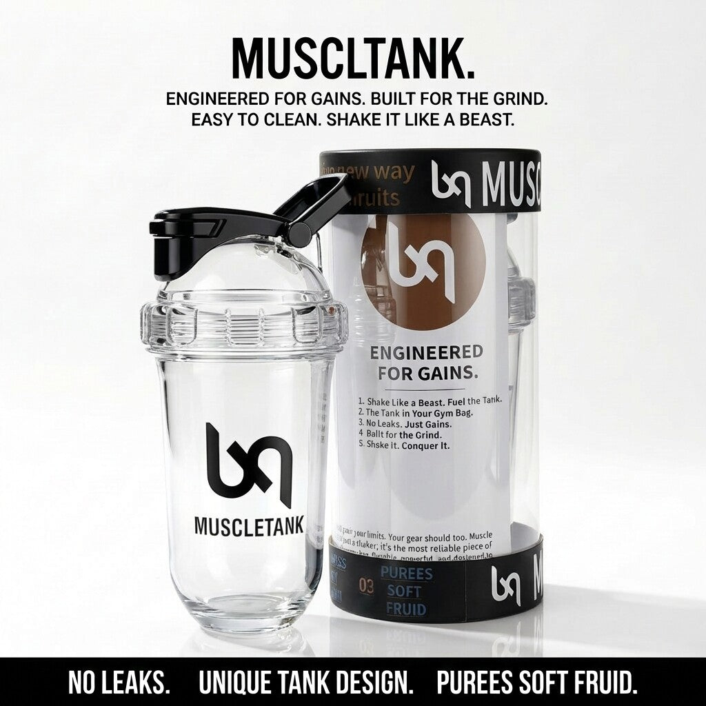 2026 Genuine Tritan Special Shaker Cup Water Cup Protein Powder Fitness High Temperature Resistant Food Grade Brewing