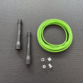 5.0mm short handle skipping rope racing anti-slip high school entrance examination training fitness sports rope PVC fancy rope manufacturer skipping rope